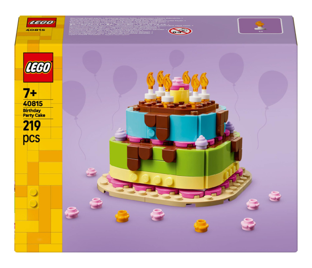 LEGO ICONIC 40815 Tort na przyjęcie urodzinowe - 1529759 - zdjęcie
